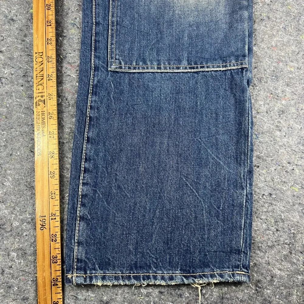 Jordan Craig Aaron Carpenter Jeans 36x34 Sand Wash Paint Splatter Distressed